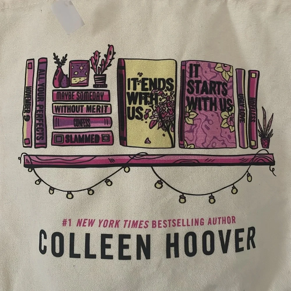 NWT Colleen Hoover Tote Bag - Picture 3 of 6